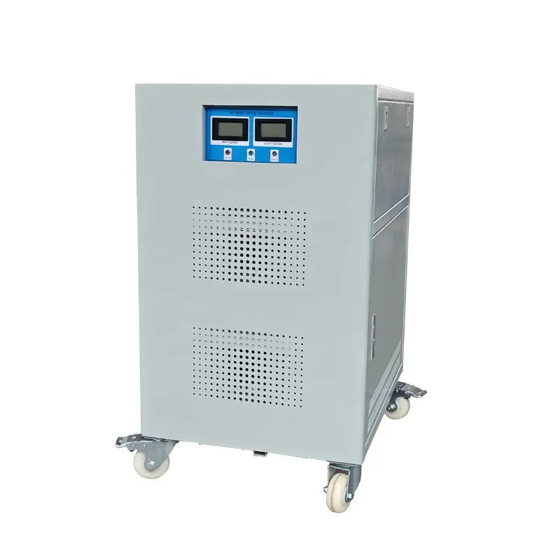 Stabilisateur XQ-TND-50KVA de tension servo monophasé de la tension 40KW de stabilisateur de 50KVA SVC