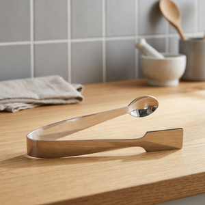 Stainless Steel Ice Tongs Minimalist <b>Bar</b> <b>Tools</b> Reusable Handle for Cocktail Making - Product Image 4