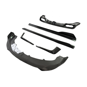 Kit carrozzeria ST stile fibra di carbonio con labbro anteriore del paraurti anteriore canard diffusore posteriore alare gonna laterale per <span class=keywords><strong>Bentley</strong></span> GT2015-2017 continentale - Product Image 1