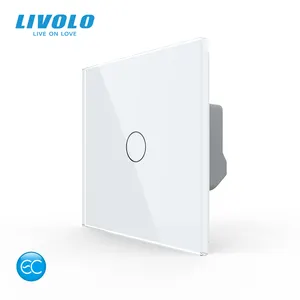 LIVOLO EU Standard Smart EC 1gang touch switch, touch sensor control,app google alexa alice wireless process,backlight display