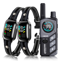 Collier Électronique Écologique Anti-Aboiement pour Dressage Canin, Étanche IPX7, Rechargeable USB, Dissuasion des Aboiements pour Toutes Races de Chiens, Nouvelle Arrivée 2026