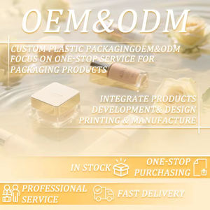 Envases de Plástico al por Mayor, Tarro de Plástico Vacío para Crema, Envases Cosméticos de Plástico con Tapa - Product Image 2