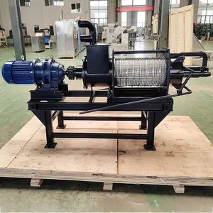 Effect of sludge screw press dehydrator on waste water separation device