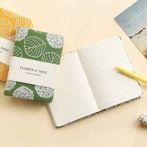 Cuaderno de tapa dura de tela <span class=keywords><strong>A6</strong></span> personalizado hojas bordadas elegante - Product Image 3