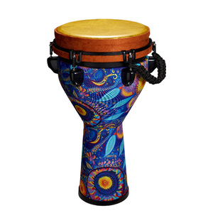 <span class=keywords><strong>Djembe</strong></span> sintonizable, tamaño <span class=keywords><strong>grande</strong></span> de 10 pulgadas y 12 pulgadas para rendimiento de adultos, cuerpo de tambor portátil, instrumento de percusión profesional, tambor de mano - Product Image 1