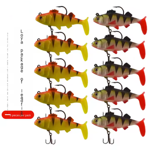 T-Tail ประเภท<span class=keywords><strong>ปลา</strong></span>ตะกั่ว6.5cm10g เหยื่อยาวกันลื่นเหยื่อตก<span class=keywords><strong>ปลา</strong></span>ทะเลจำลองเหยื่อปลอมสำหรับปลา<span class=keywords><strong>คา</strong></span><span class=keywords><strong>ร์</strong></span>พ - Product Image 3