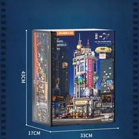Lumibricks 19015 Film Studio Street Series, Modelo de Ensamblaje, Juguetes de Construcción, Decoración Coleccionable, Regalos, Juego de Bloques de Construcción