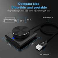 Bouton de contrôle du volume USB pour PC, contrôleur externe de réglage des médias, réglage audio pour ordinateur, compatible avec Win7/8/10/XP/Mac