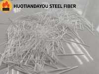 White transparent PP macro fiber construction engineering fiber