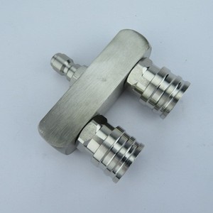 Dual Nozzle Adapter Rod 1/4 Inch Quick Connect For High Pressure Washer Cold Water Cleaning Adjustable Pressure - Product Image 1