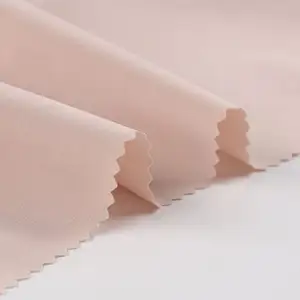 Nhà Máy Cung Cấp Vải Dệt Trơn 100D 100% Polyester Vải Co Giãn 4 Chiều Vải Poly Co Giãn 95% Polyester Spandex