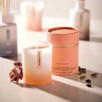 Envase de Cartón Biodegradable con Logotipo Personalizado, Etiqueta Privada, Difusor Cilíndrico Redondo de Lujo para Cosméticos, Tubo de Papel para Velas