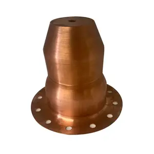 Kunden spezifische Metall Spinning Cooper Lampen schirme Industrie Großhandel