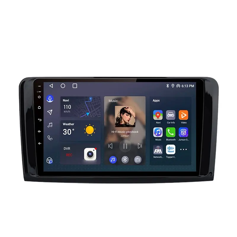 Autoradio Lecteur DVD de voiture pour Mercedes-Benz w164 ml Unité principale Autoradio android radio pour Mercedes Benz W164 ML GL 2005 - 2012