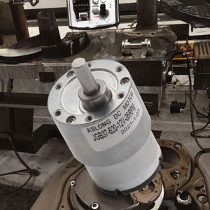 널리 유용한 37mm 직경 12v <span class=keywords><strong>24v</strong></span> 6v 22-960rpm 전기 높은 RPM 높은 토크 <span class=keywords><strong>DC</strong></span> 로봇 기어 모터 - Product Image 3