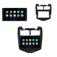 Autoradio Android 15 pour Chevrolet Aveo Sonic 2014-2017 avec navigation GPS et écran tactile multimédia pour pare-brise automobile