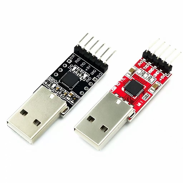 MLK USB to Serial Module CP2102 CH9102 USB to TTL STC Programmer MCU UART Debug Adapter 3.3V-5V Logic Levels
