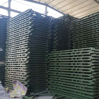 Puente de Acero de Alta Resistencia Tipo Bailey y Truss, Fabricado en China, con Acero Q235/Q355, Duradero de 35 a 50 Años, Aplicación en Escaleras