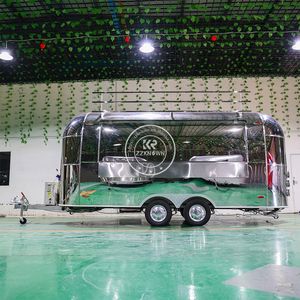 2025 Mobile Mini Food Truck Outdoor Ice Cream hot Dog Food <b>Cart</b> With Grill And Deep Frye Coffee Catering Food Trailer - Product Image 4