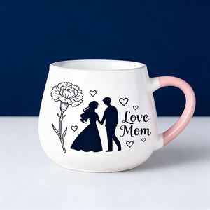<span class=keywords><strong>Mug</strong></span> en céramique personnalisé, grande capacité, en porcelaine, cadeau pour maman, fête <span class=keywords><strong>des</strong></span> mères - Product Image 6