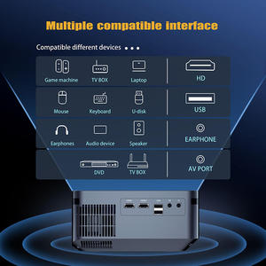 Xnano X1 Pro Smart System LCD Mini Video Beamer Pantalla portátil <span class=keywords><strong>HD</strong></span> Home Cinema 4K Proyector Full <span class=keywords><strong>HD</strong></span> Proyector de cine - Product Image 5