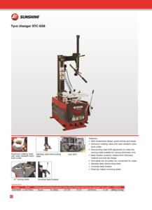 SUNSHINE, Machine de réparation de pneus, Équipement de <span class=keywords><strong>garage</strong></span>, Équipement de réparation de voiture STC658 Changeur de pneus - Product Image 2