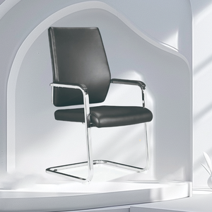 High Quality Modern Steel Arch-Shaped Frame Wheelless <b>Office</b> <b>Chair</b> with Inbuilt High Quality Native Cotton - Product Image 6