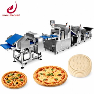 Linea di Produzione Automatica ad Alta Resa per Pressa Impasto <span class=keywords><strong>Pizza</strong></span> e Applicazione Ingredienti per Fabbriche di <span class=keywords><strong>Pizza</strong></span> Surgelata - Product Image 1