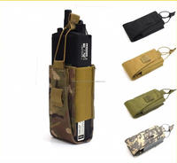 Bestseller Nouvelle pochette tactique pour accessoires MOLLE, sacoche pour radio portable, étui pour talkie-walkie, porte-bouteille, gilet tactique Oxford 1000D