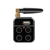YET2205 Télécommandes RF rechargeables longue portée avec antenne, à code sauteur, pour portes coulissantes et battantes