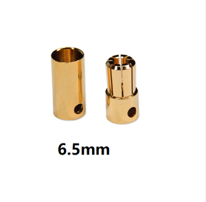 Connecteur <span class=keywords><strong>banane</strong></span> plaqué or 5mm/5.5mm/6mm/6.5mm, borne de connexion, modèle de prise de charge pour batterie au lithium pour drone et <span class=keywords><strong>hélicoptère</strong></span> - Product Image 3