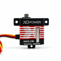 Servomoteur numérique sans noyau XQ-S2230D 32KG étanche, engrenages en aluminium CNC et acier inoxydable, rapide 0.09s, 8.4V pour avion RC, vente en gros
