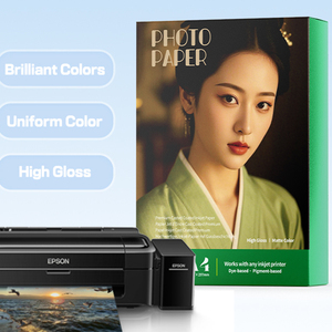 Glossy A4 giấy ảnh hoàn hảo cho thuốc nhuộm máy in phun - Product Image 1