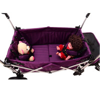 Chariot de sport pliable avec pare-soleil, poussette pour enfants, chariot de sport de plein air, de plage, de parc, de Camping,