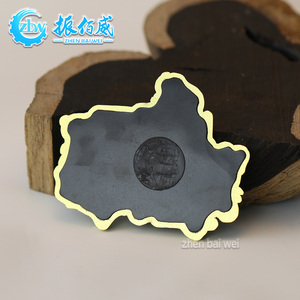 Spilla Magnetica 3D in Lega Smaltata Morbida con Mappa della Città, Personalizzabile con Animali Cartoon e Attrazioni Turistiche, Souvenir in Oro/<span class=keywords><strong>Argento</strong></span>/Nero - Product Image 6
