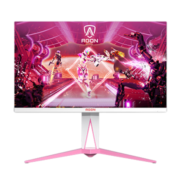AOC AG275QXR GAMING MONITOR Vitality Pink Display 2K 170Hz 1ms Fast Grayscale Response Time for Gaming Pc Desktop