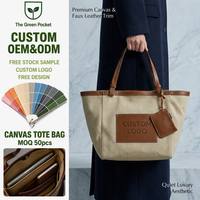 Sac fourre-tout hybride en cuir et toile de luxe silencieux, grand format XL, grande capacité, pour le bureau et les trajets quotidiens, personnalisable avec logo, vente en gros OEM