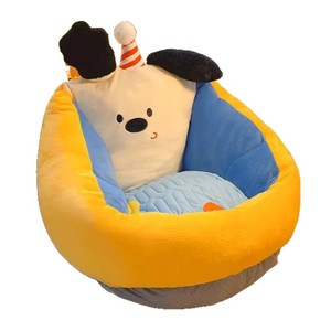Cartoon Kids <b>Sofa</b> Lazy Chair Crystal Velvet Cushion For Bedroom Reading Corner Single Seat 3 Years Above - Product Image 2