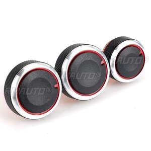 3 ชิ้น/เซ็ตรถอะไหล่ปุ่มปรับแอร์ ปุ่มควบคุมความร้อน อุปกรณ์เสริมสำหรับฮอนด้าซิตี้ 2008-2014 2013 2012 2011 2010 - Product Image 2