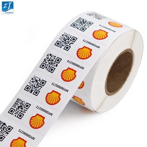 Label Cetak Kustom Stiker Kode Qr Holografik Tahan Air - Product Image 1