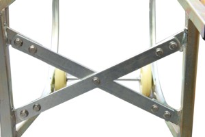 Berceau durable de tambour d'huile transportant le <span class=keywords><strong>chariot</strong></span> 270KG de capacité 55 gallons de plastique de l'acier 200L - Product Image 6