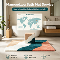 Fret aérien DDP porte-à-porte pour Mayotte pour ensembles de tapis de bain antidérapants, dédouanement rapide, Mamoudzou