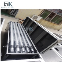 Estuche de Transporte de Aluminio, Estuche de Transporte con Logotipo Personalizado, Estuche de Transporte Plateado de Aluminio