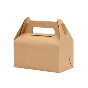 Emballages jetables <span class=keywords><strong>en</strong></span> papier kraft pour emporter, avec fermeture magnétique recyclable, pour poulet frit - Product Image 1