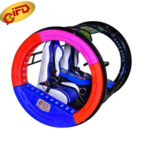 IFD Équipement de parc d'attractions économique, Manège Happy Rolling Car pour enfants à rotation 360° et 120°, à monnayeur