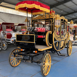 Transport de fête de mariage à 4 roues à cheval royal de meilleure qualité pour 4-6 personnes - Product Image 6