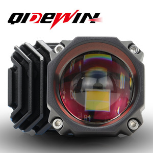 Luces LED Todoterreno 2000LM de Doble Color y 5 Modos, Focos para Motocicleta con Lente de Condensación de Aluminio Aeronáutico y Película Roja - Product Image 3