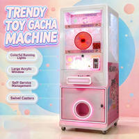 Machine à griffes d'arcade commerciale haut de gamme, personnalisable en anglais, à monnayeur, pour la distribution de prix et la capture de peluches