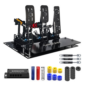 Simsonn Plus Pro แป้นเหยียบ200กก. แป้นเหยียบโหลดเซลล์และชุดแป้<span class=keywords><strong>น</strong></span><span class=keywords><strong>คล</strong></span>ัตช์สำหรับการเล่<span class=keywords><strong>น</strong></span><span class=keywords><strong>เกม</strong></span>พีซีเข้ากั<span class=keywords><strong>น</strong></span>ได้กับเกมแข่งรถและรถยนต์ - Product Image 1