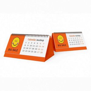 Calendario de Escritorio Personalizado con Logotipo, Calendario Mensual con Base - Product Image 6